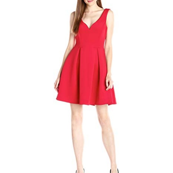 Navy blue knee length dress - Picture 3 of 6